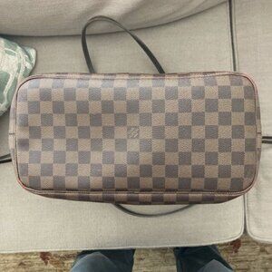 LOUIS VUITTON Handbag Neverfull PM Damier Ebene N51109 Tote Brown Authentic